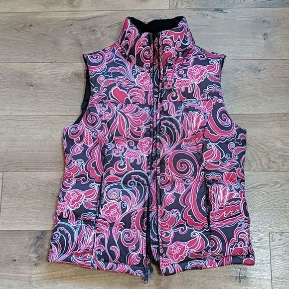 Athleta Down Feather Puffer Vest, Size M - Picture 1 of 6
